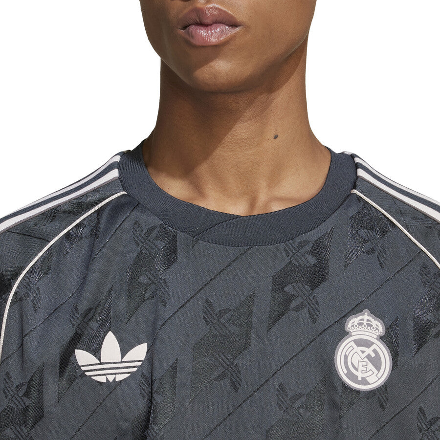 Maillot Réal Madrid  Lifestyle Gris 2024/2025 (Pro)