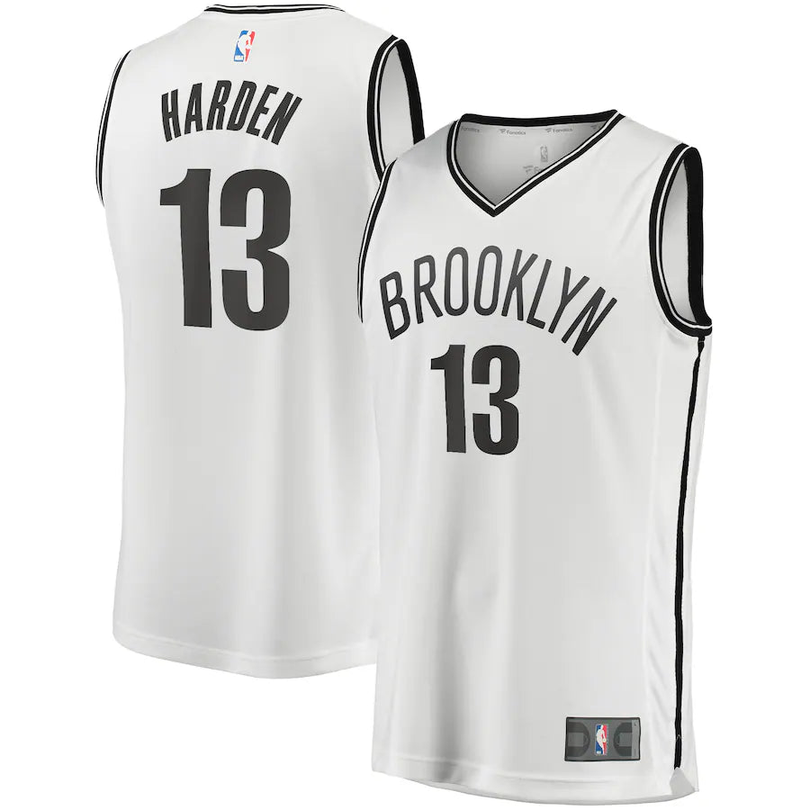 NBA Brooklyn Nets Harden Exterieur ( Blanc )