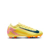 Nike Air Zoom Mercurial Vapor 16 Pro  Mbappé FG jaune rose